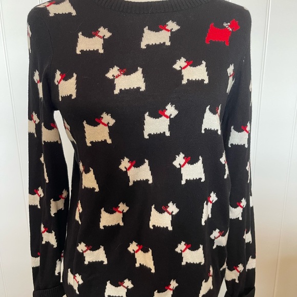 ♥️CHARTER CLUB EUC ONE RED DOG SWEATER - Picture 4 of 10